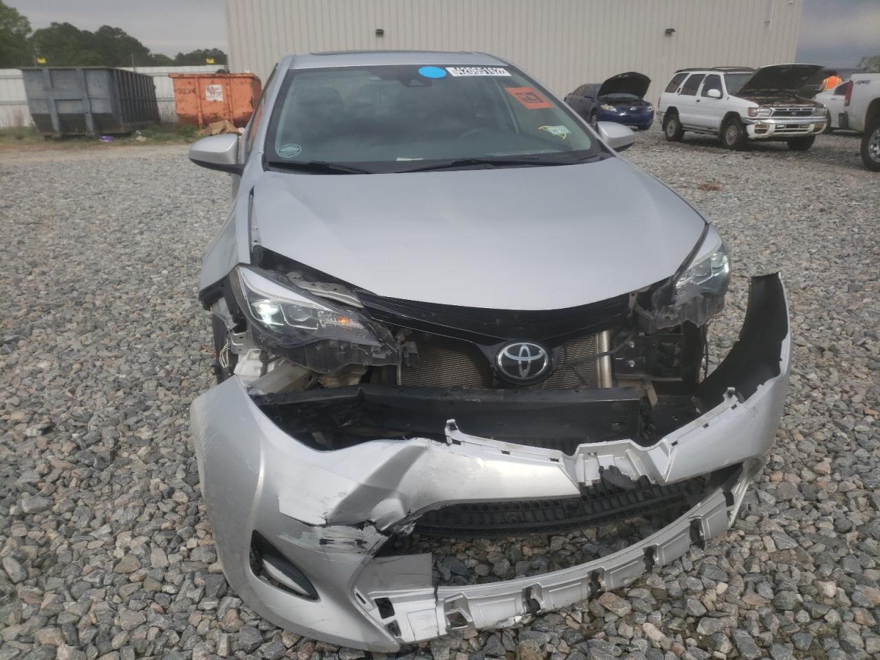 Photo 9 from auction – 2017 TOYOTA COROLLA L with VIN 5YFBURHE8HP664890