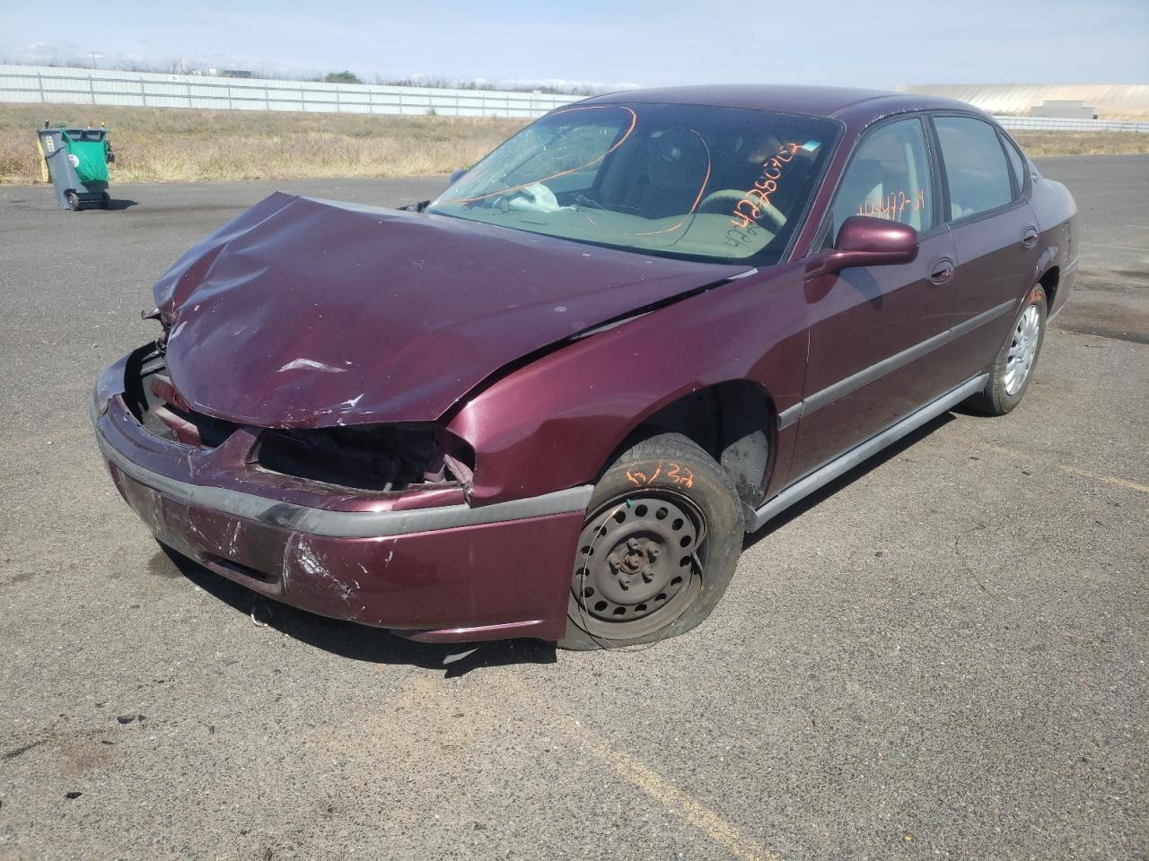 Photo 2 from auction – 2004 CHEVROLET IMPALA with VIN 2G1WF52E649291347