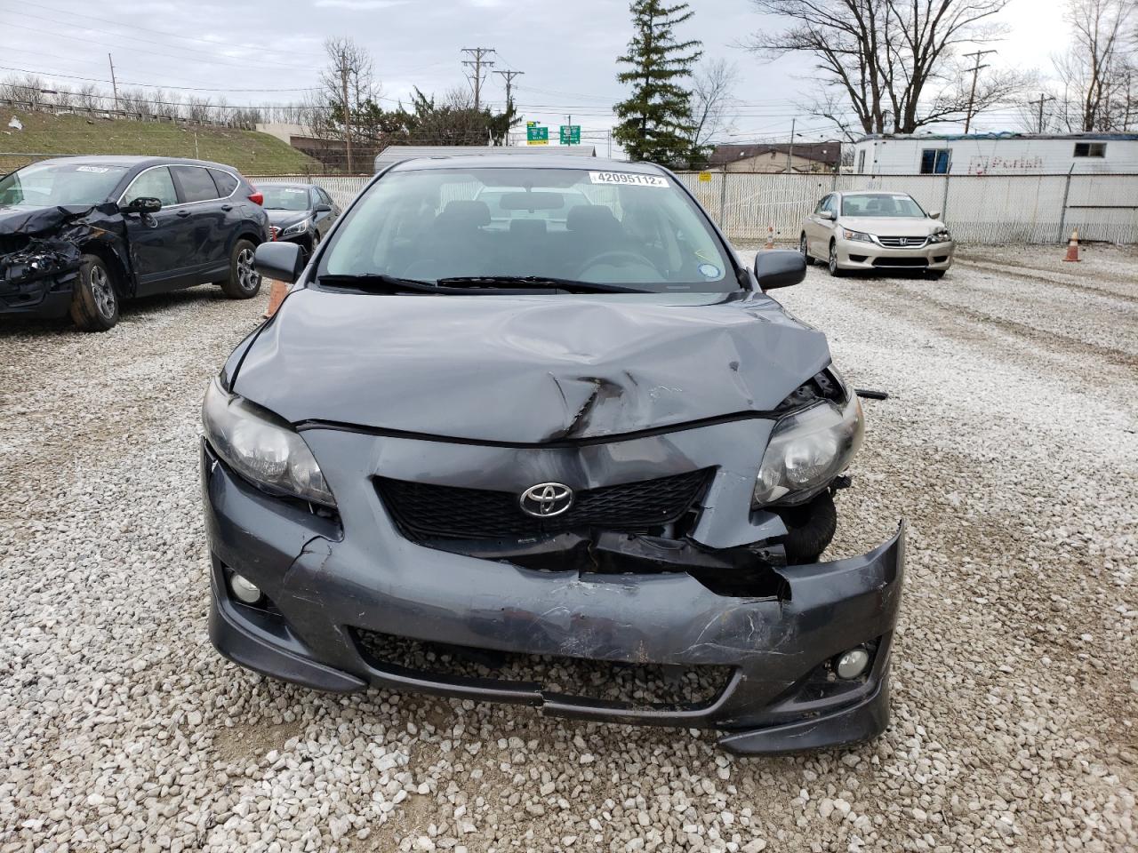 Photo 9 from auction – 2010 TOYOTA COROLLA BA with VIN 2T1BU4EE6AC501801