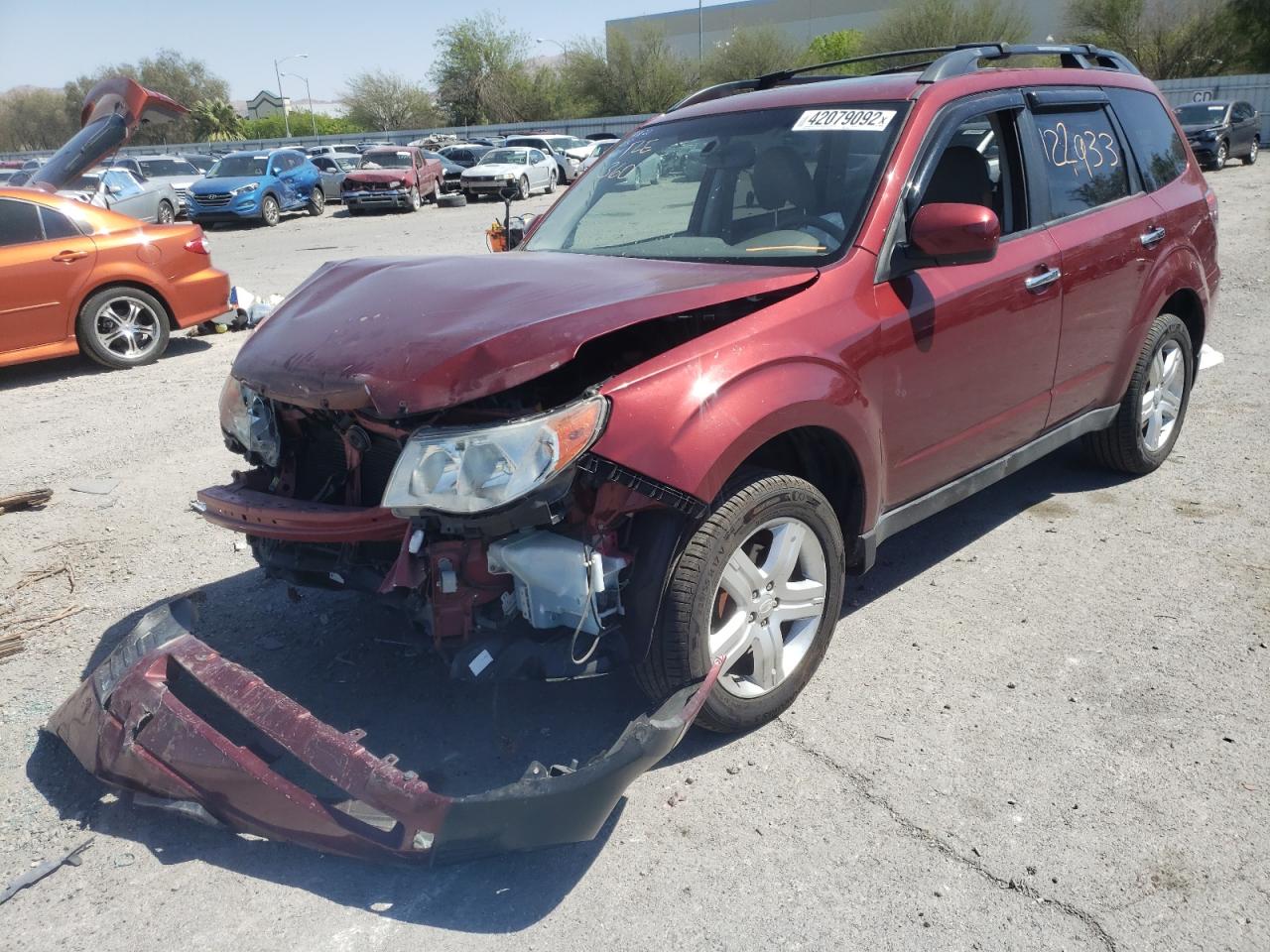 Photo 2 from auction – 2010 SUBARU FORESTER 2 with VIN JF2SH6DC1AH756658