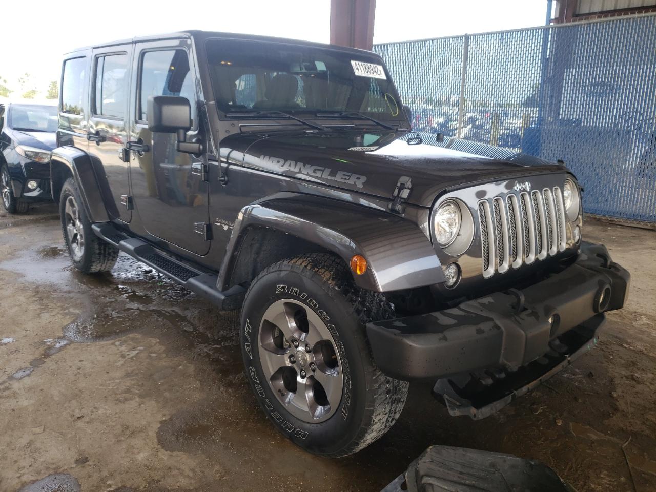 Photo 1 from auction – 2018 JEEP WRANGLER U with VIN 1C4BJWEG4JL805059