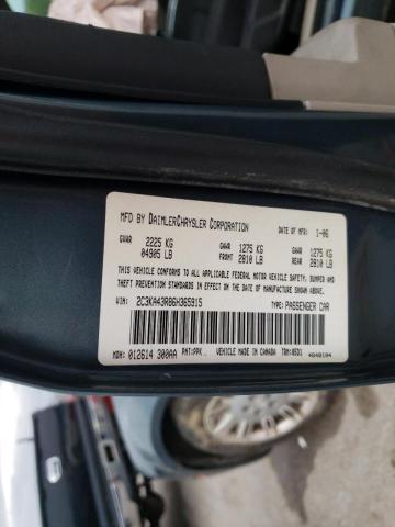 Photo 10 from auction – 2006 CHRYSLER 300 with VIN 2C3KA43R86H365915
