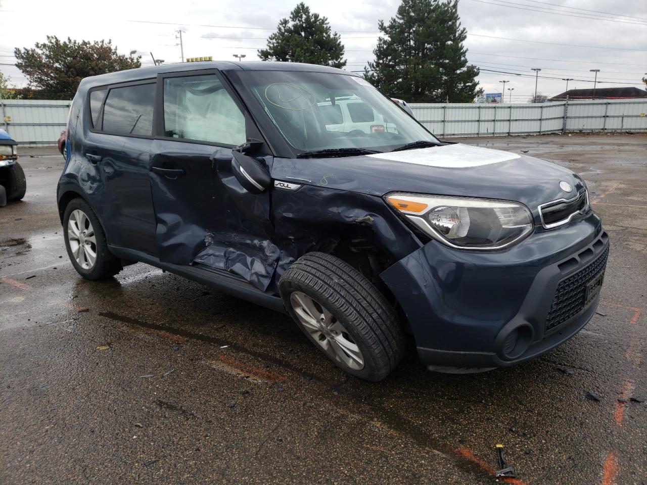 KIA SOUL + 2014 with VIN KNDJP3A5XE7006110 - Photo from auction