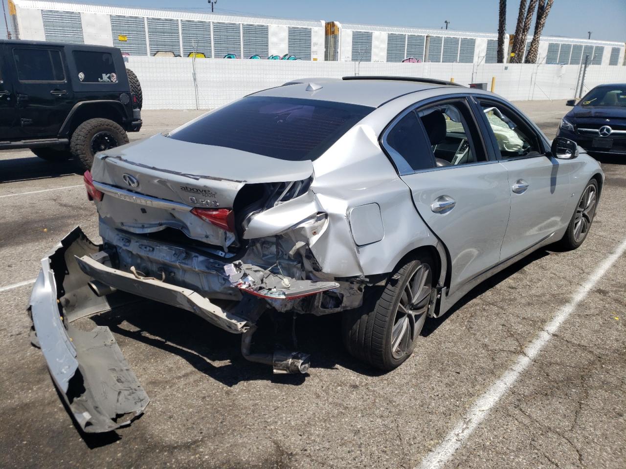 Photo 4 from auction – 2014 INFINITI Q50 BASE with VIN JN1BV7AP6EM676602