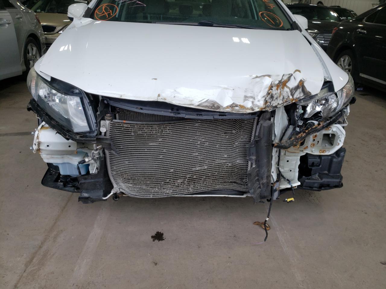 Photo 9 from auction – 2013 HONDA CIVIC LX with VIN 19XFB2F55DE287478