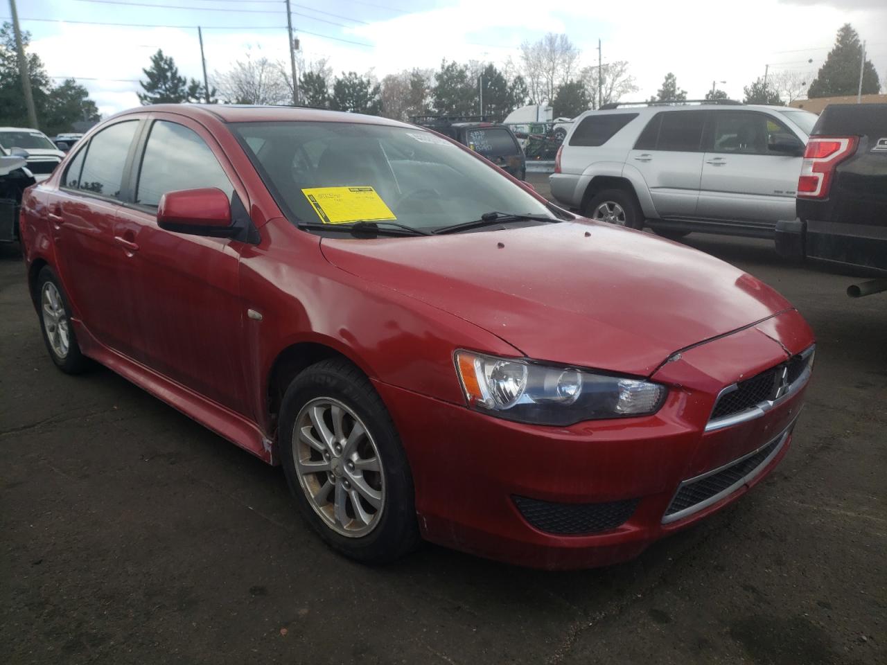 MITSUBISHI LANCER ES/ 2012 with VIN JA32U2FU4CU027202 - Photo from auction