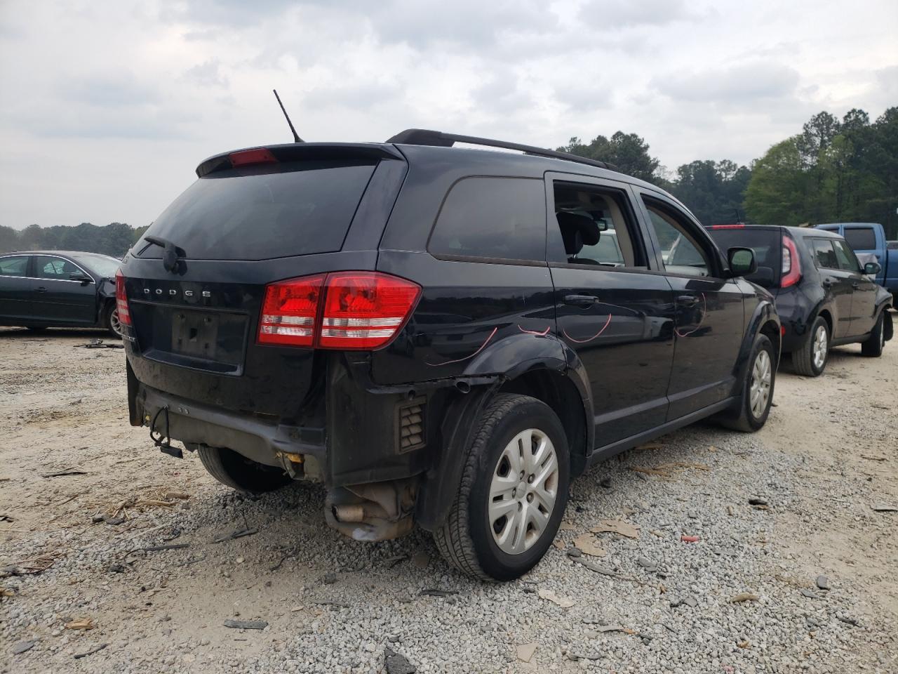 Photo 4 from auction – 2016 DODGE JOURNEY SE with VIN 3C4PDCAB5GT186104