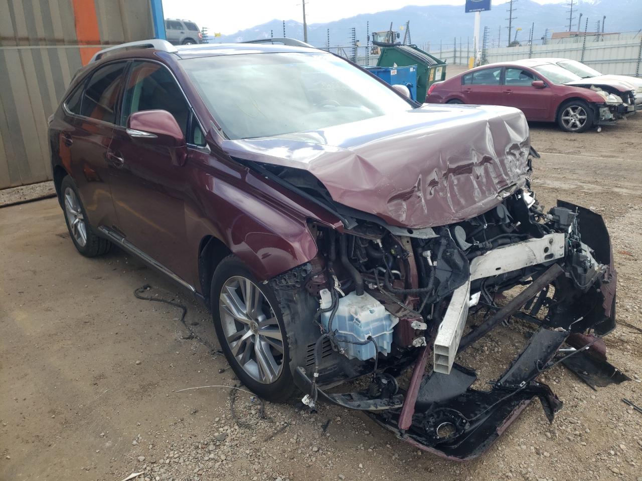 LEXUS RX 450H 2015 with VIN 2T2BC1BA2FC009448 - Photo from auction