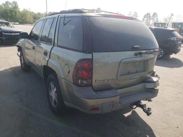 Photo 3 from auction – 2003 CHEVROLET TRAILBLAZE with VIN 1GNDT13S132255722