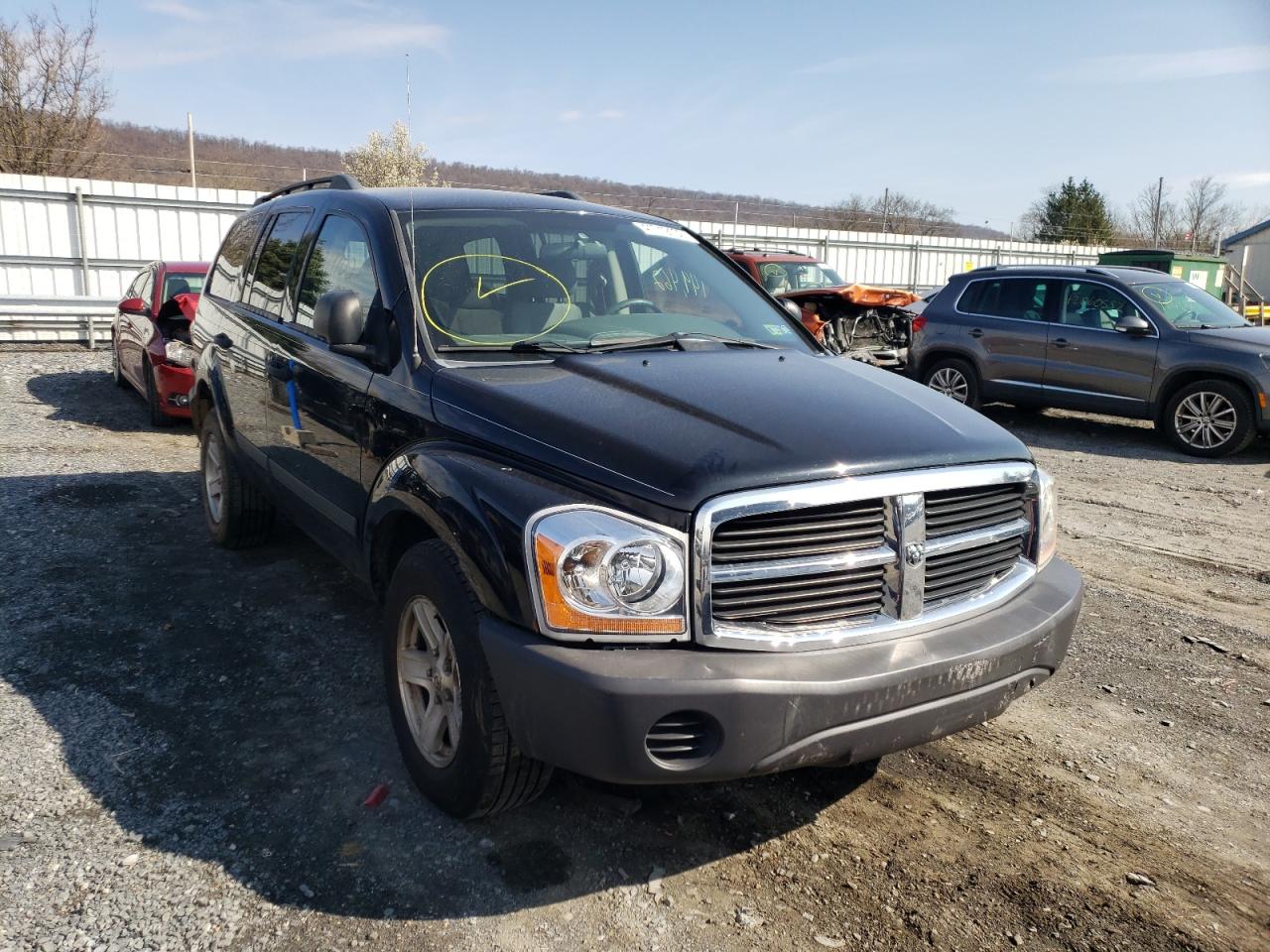 DODGE DURANGO SX 2006 с VIN 1D4HB38N06F120405 - Фото с аукциона