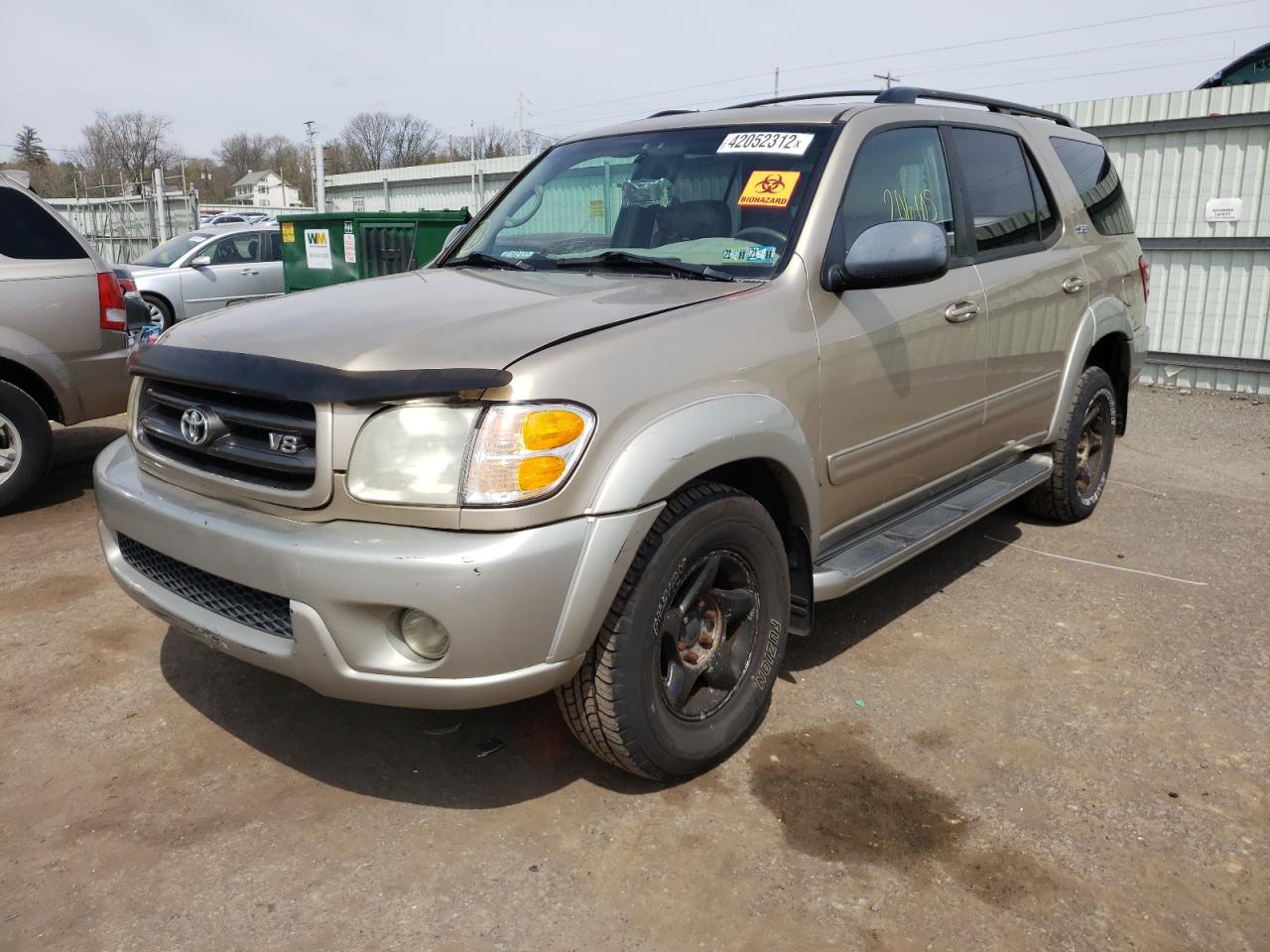 Photo 2 from auction – 2002 TOYOTA SEQUOIA SR with VIN 5TDBT44A12S083397