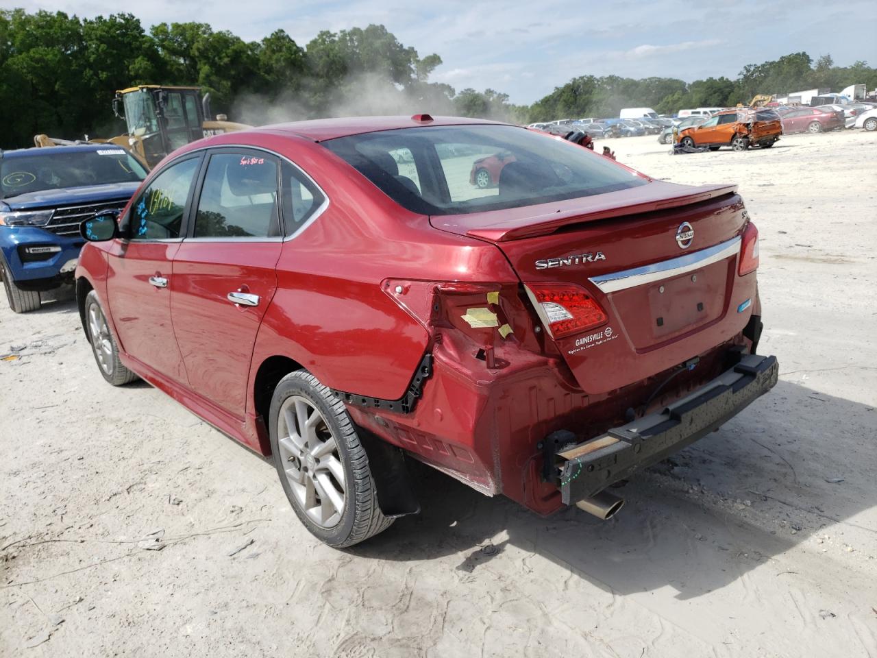 Photo 3 from auction – 2014 NISSAN SENTRA S with VIN 3N1AB7AP7EL630937