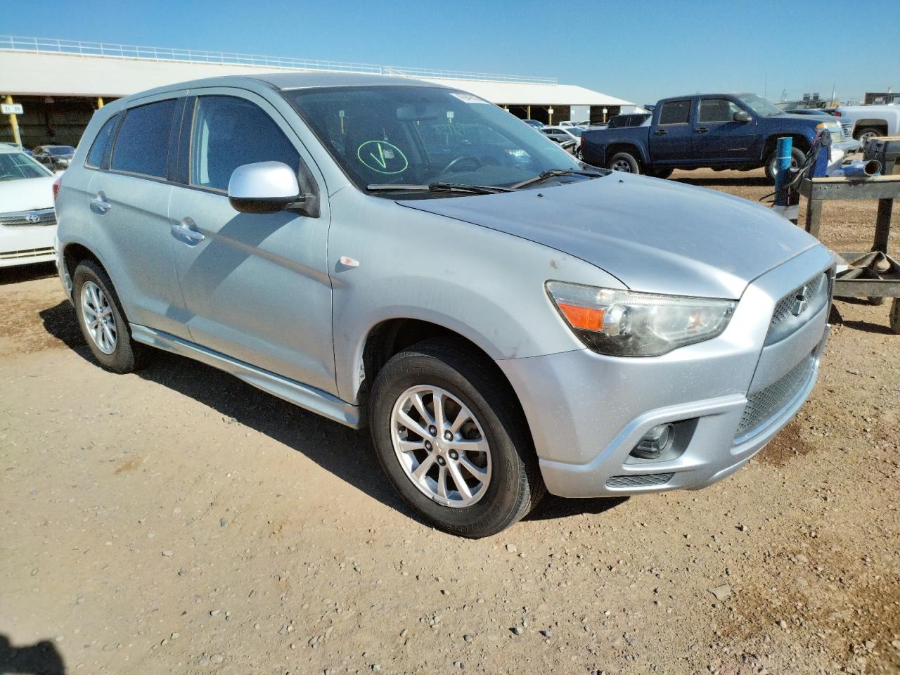 MITSUBISHI OUTLANDER 2012 with VIN JA4AP3AU0CZ008497 - Photo from auction