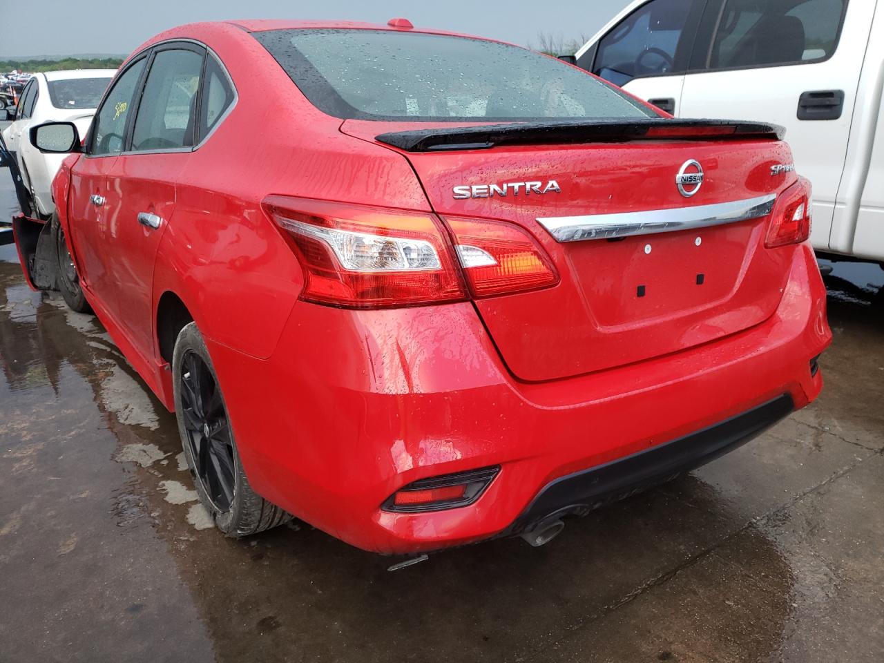 Photo 3 from auction – 2017 NISSAN SENTRA SR with VIN 3N1CB7AP6HY266252