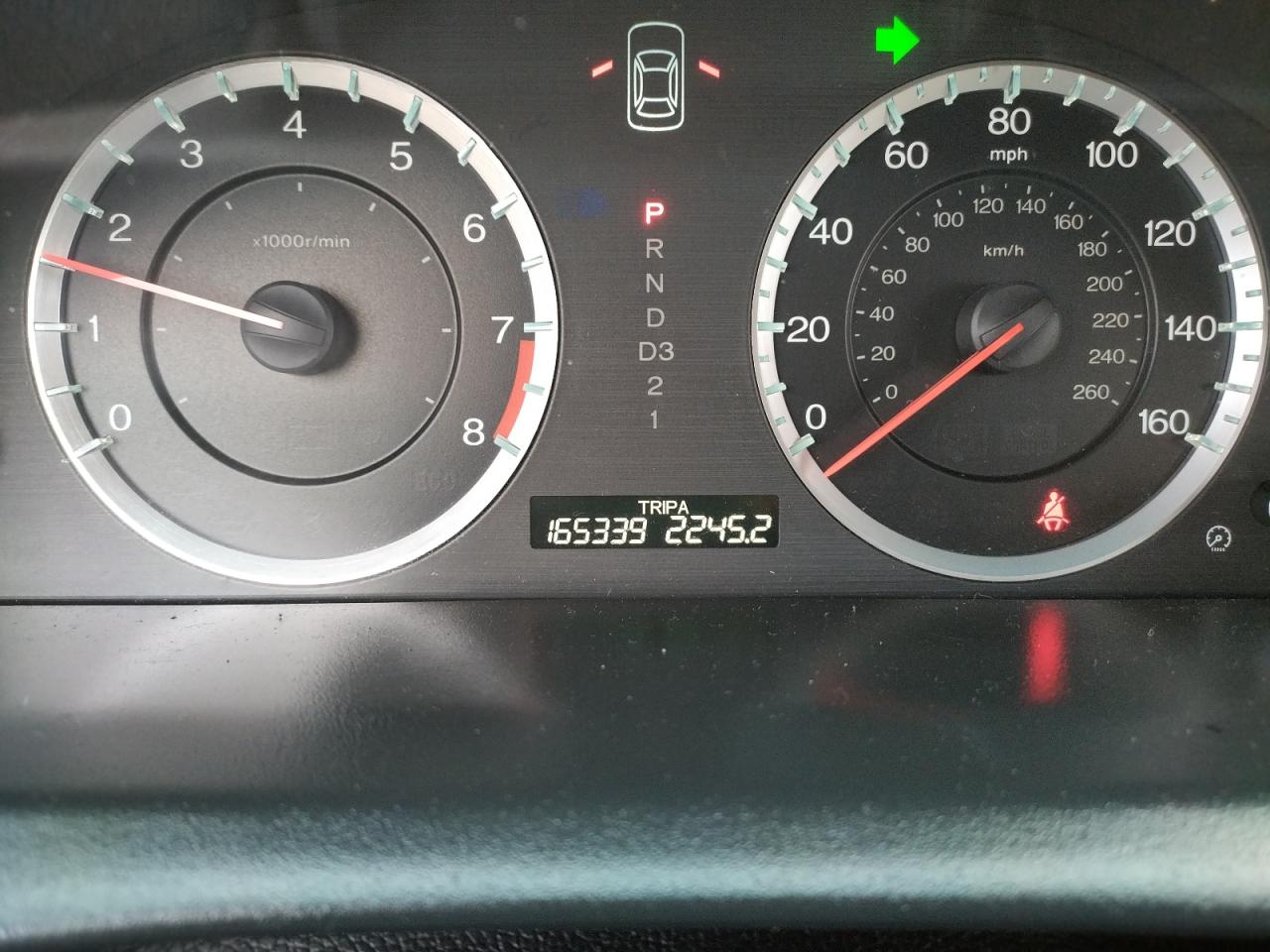 Photo 8 from auction – 2012 HONDA ACCORD EXL with VIN 1HGCP2F82CA176694