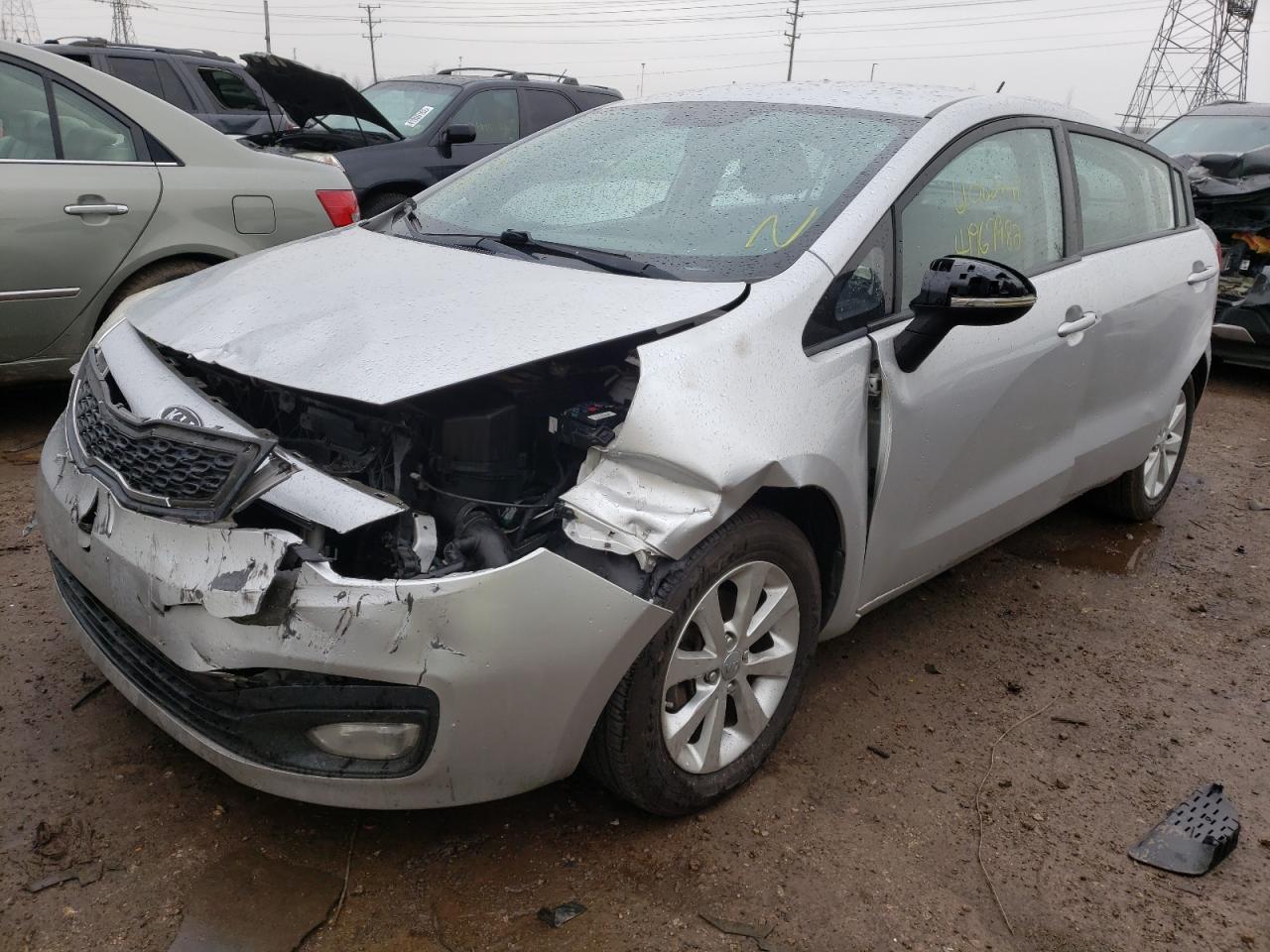 Photo 2 from auction – 2013 KIA RIO EX with VIN KNADN4A35D6101652