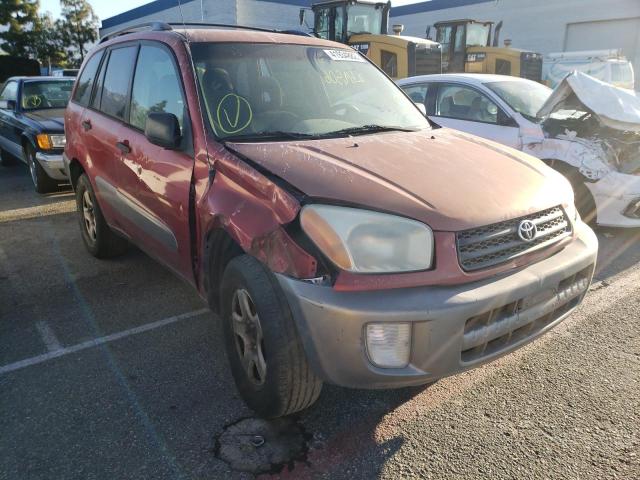TOYOTA RAV4 2002 with VIN JTEGH20V920073347 - Photo from auction