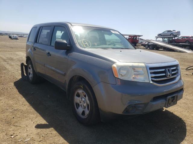 HONDA PILOT LX 2012 con VIN 5FNYF4H23CB056860 - Foto de la subasta