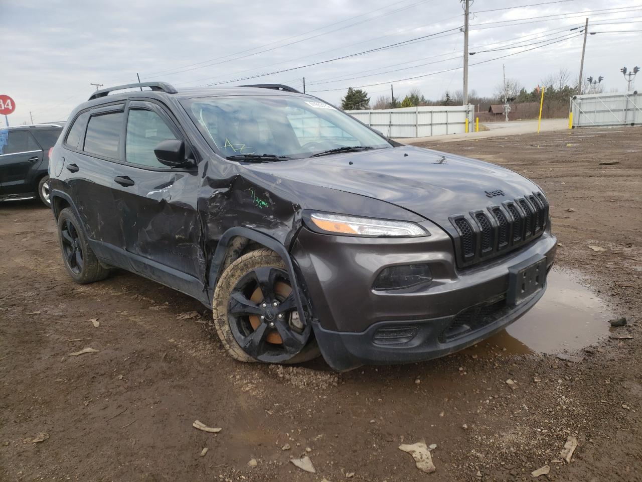 JEEP CHEROKEE S 2017 with VIN 1C4PJLAB6HW643961 - Photo from auction