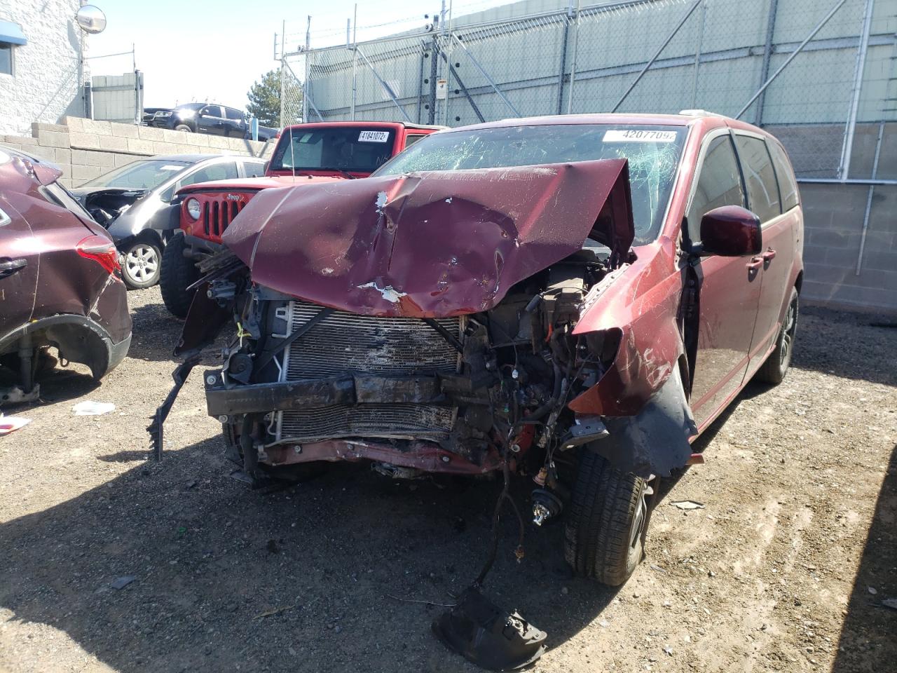 Photo 9 from auction – 2018 DODGE GRAND CARA with VIN 2C4RDGBG0JR138336