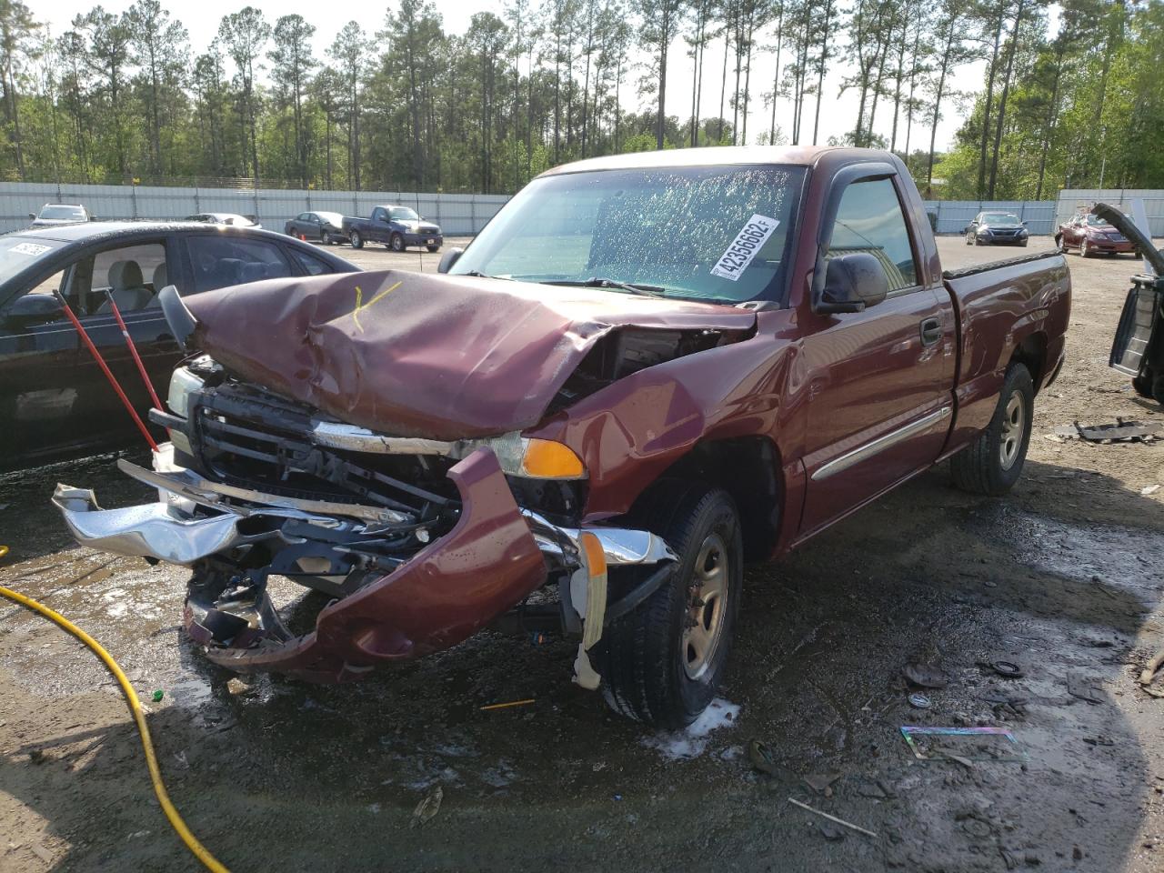 Photo 2 from auction – 2003 GMC NEW SIERRA with VIN 1GTEC14X83Z170990