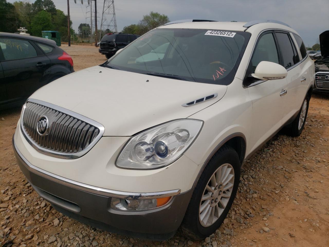 Photo 2 from auction – 2010 BUICK ENCLAVE CX with VIN 5GALVBED7AJ179267