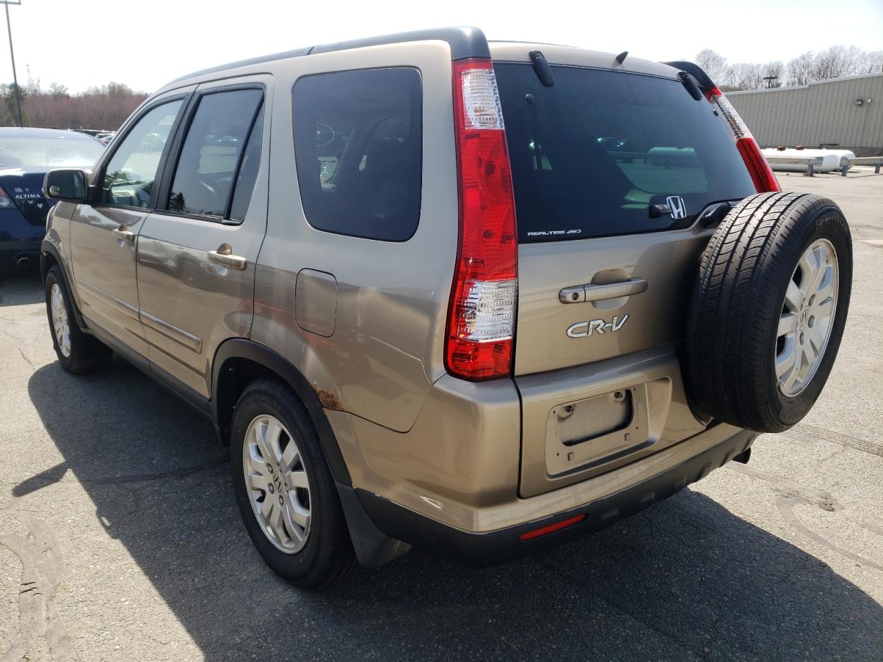 Photo 3 from auction – 2005 HONDA CR-V SE with VIN SHSRD78915U326012