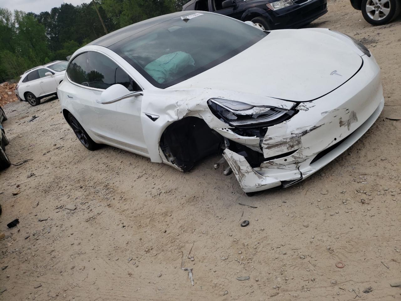 TESLA MODEL 3 2020 with VIN 5YJ3E1EA3LF645379 - Photo from auction