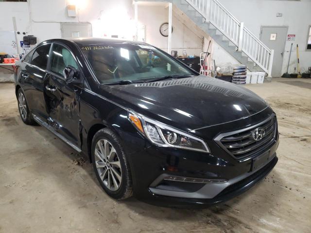 Photo 1 from auction – 2015 HYUNDAI SONATA with VIN 5NPE34AF4FH207672