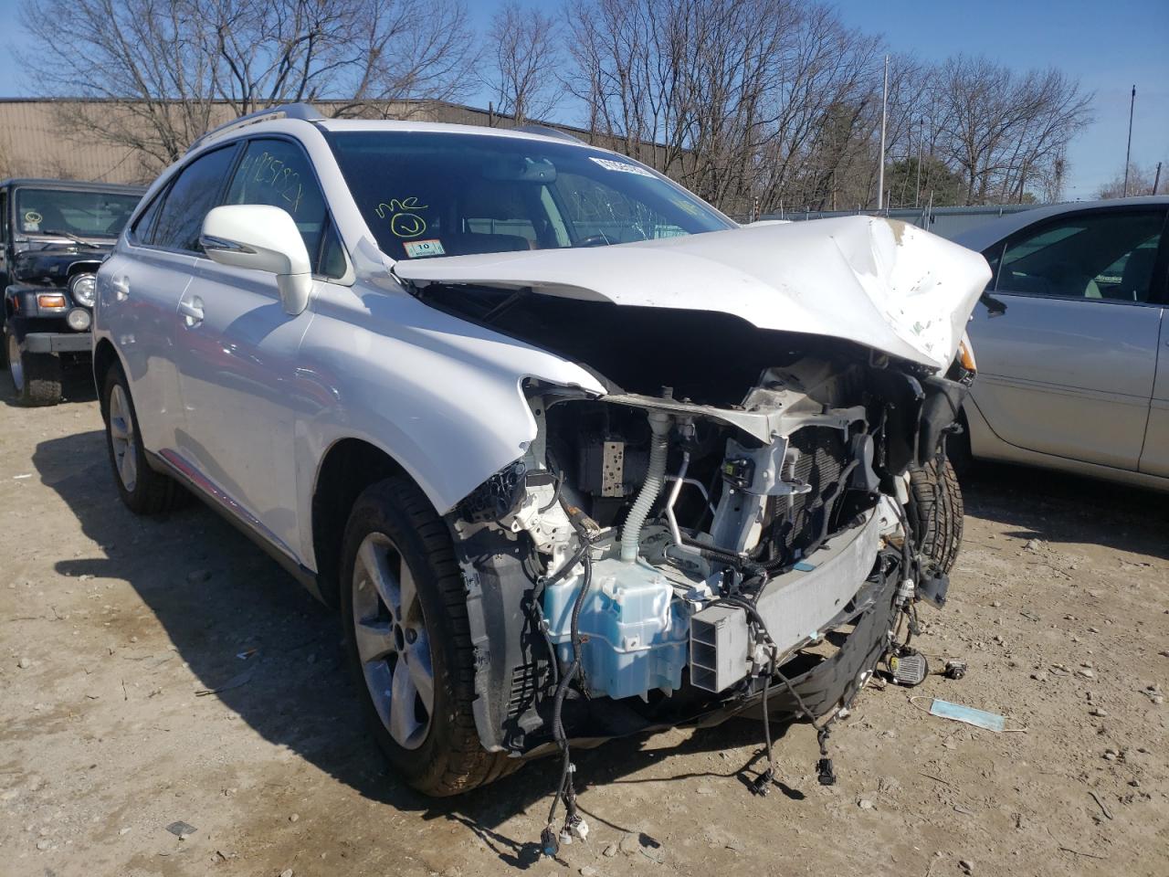 LEXUS RX 350 BAS 2013 with VIN 2T2BK1BA0DC162880 - Photo from auction