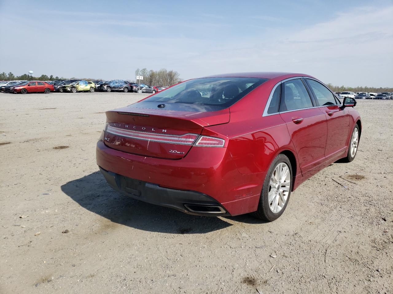 Photo 4 from auction – 2015 LINCOLN MKZ with VIN 3LN6L2G95FR600356