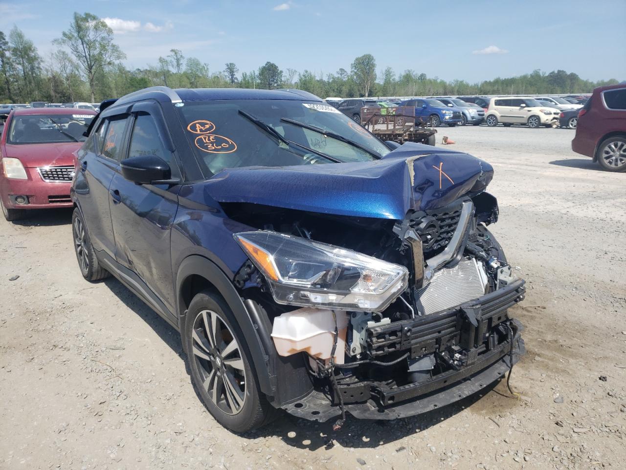 Photo 1 from auction – 2020 NISSAN KICKS SR with VIN 3N1CP5DV3LL481481
