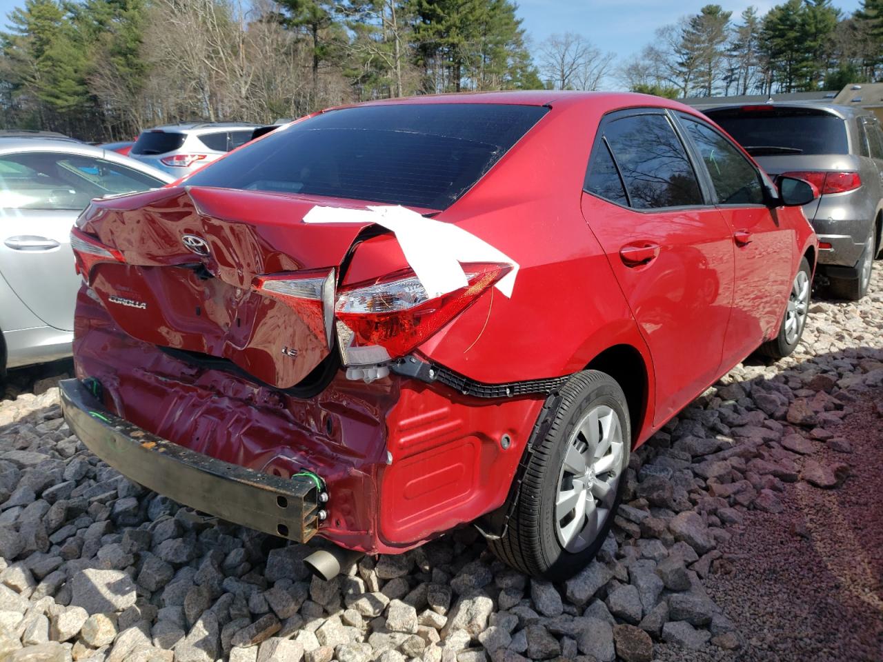 Photo 4 from auction – 2016 TOYOTA COROLLA L with VIN 2T1BURHE3GC653018