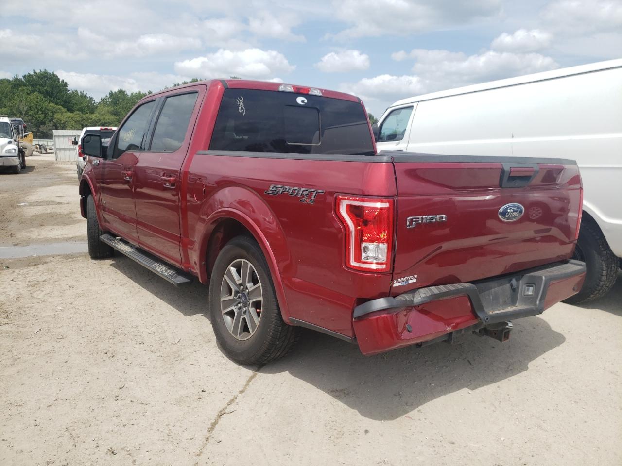 Photo 3 from auction – 2016 FORD F150 SUPER with VIN 1FTEW1EP7GFB51389