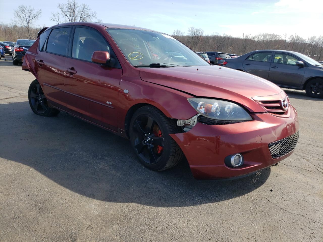 MAZDA 3 HATCHBAC 2006 مع رقم تعريف المركبة JM1BK344661540604 - صورة من المزاد