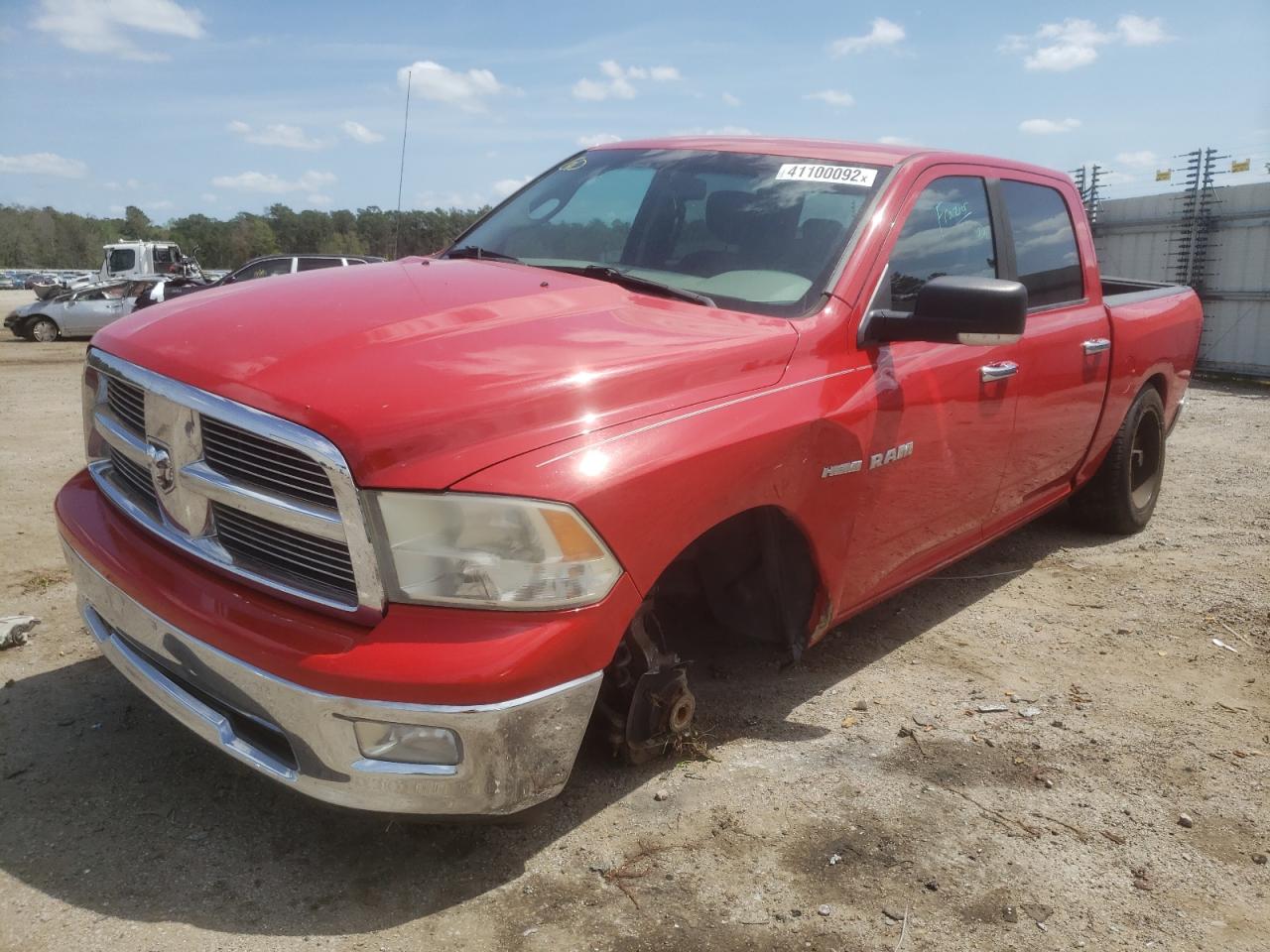 Photo 2 from auction – 2010 DODGE RAM 1500 with VIN 1D7RB1CT6AS145231
