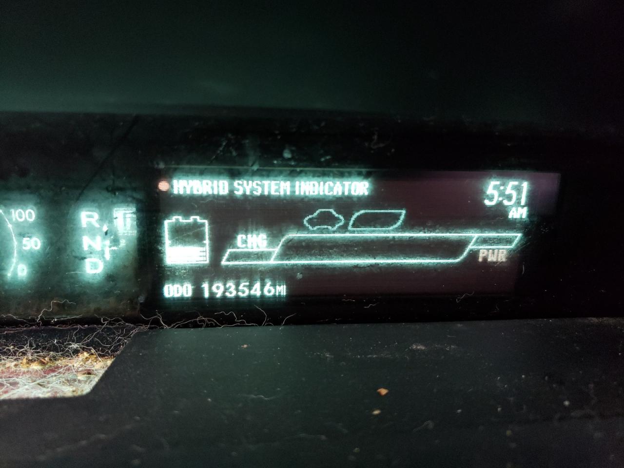 Foto 8 de la subasta – 2012 TOYOTA PRIUS con VIN JTDKN3DU4C5374904