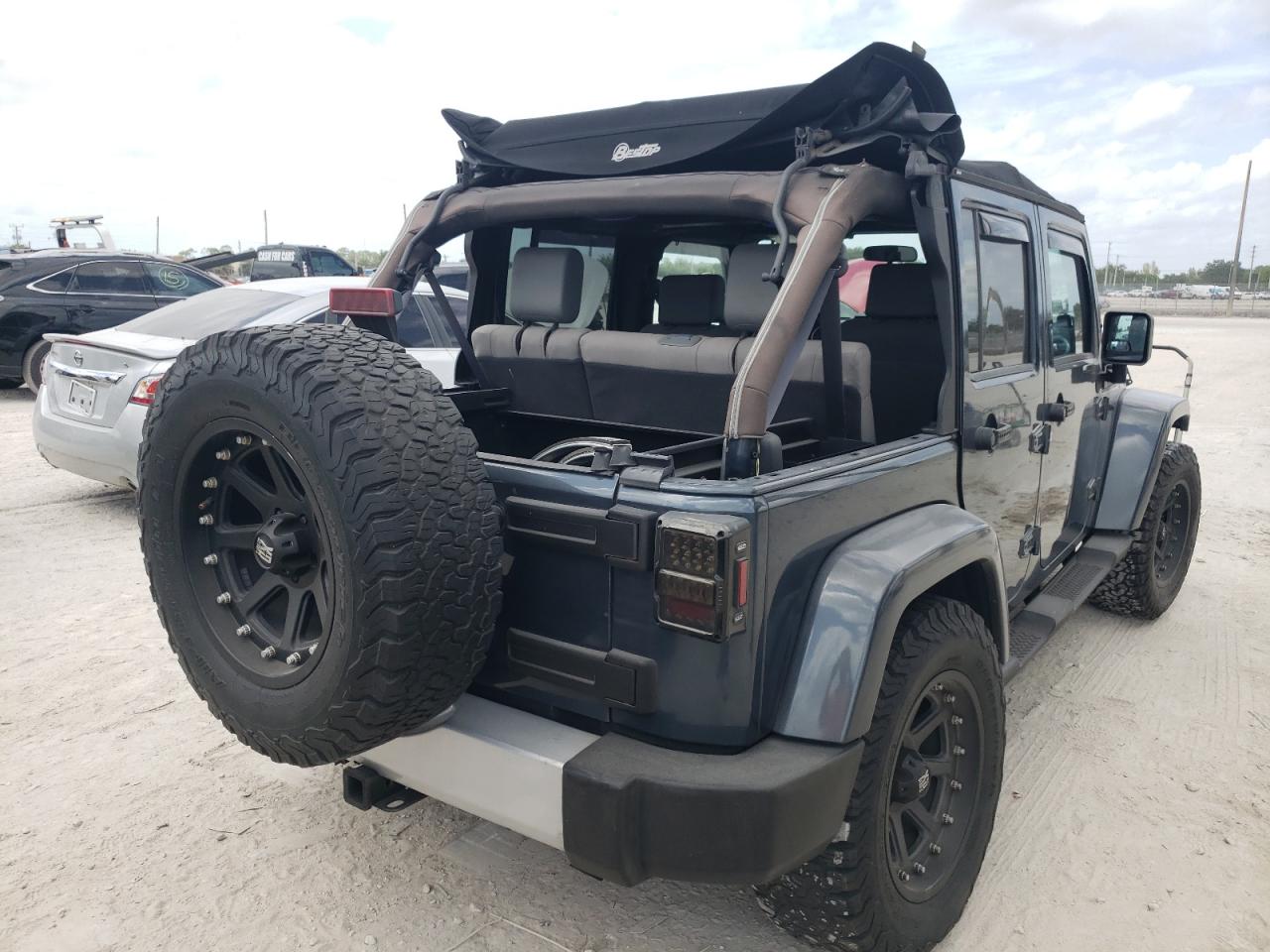 Photo 4 from auction – 2008 JEEP WRANGLER U with VIN 1J4GA59128L595264