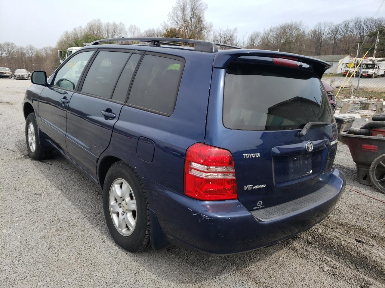 Photo 3 from auction – 2003 TOYOTA HIGHLANDER with VIN JTEHF21A530117092