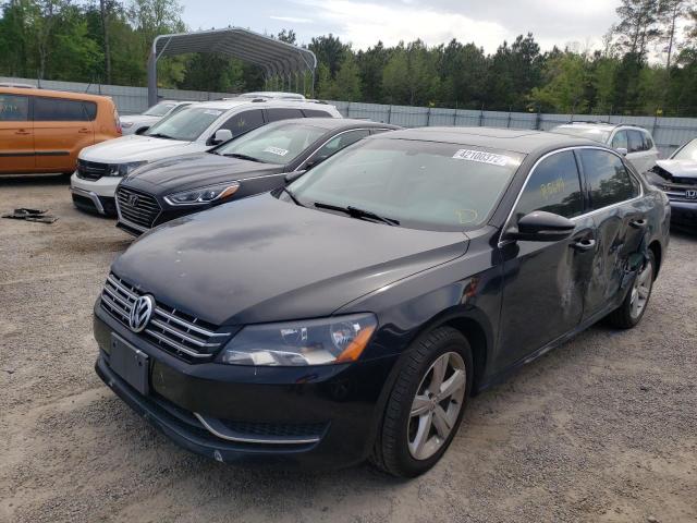Photo 2 from auction – 2012 VOLKSWAGEN PASSAT SE with VIN 1VWBN7A35CC069598