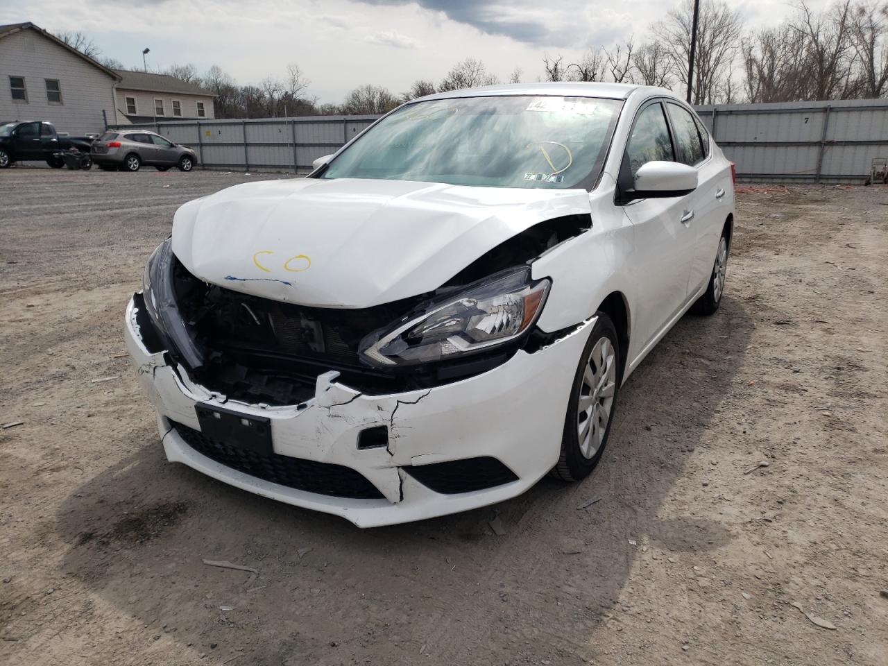 Photo 2 from auction – 2017 NISSAN SENTRA S with VIN 3N1AB7AP3HY303944