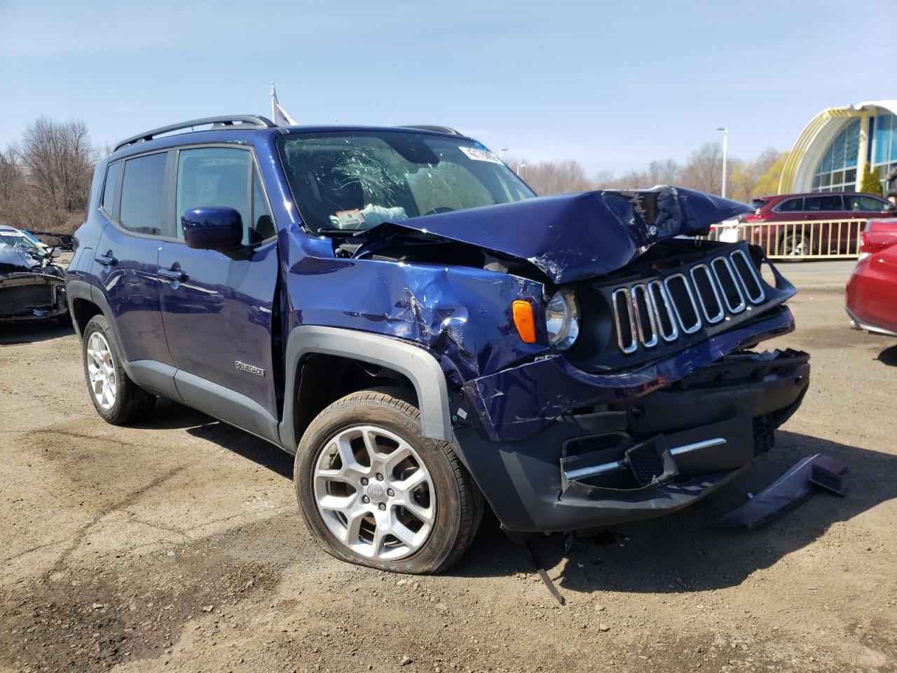 JEEP RENEGADE L 2017 with VIN ZACCJBBB5HPF15408 - Photo from auction