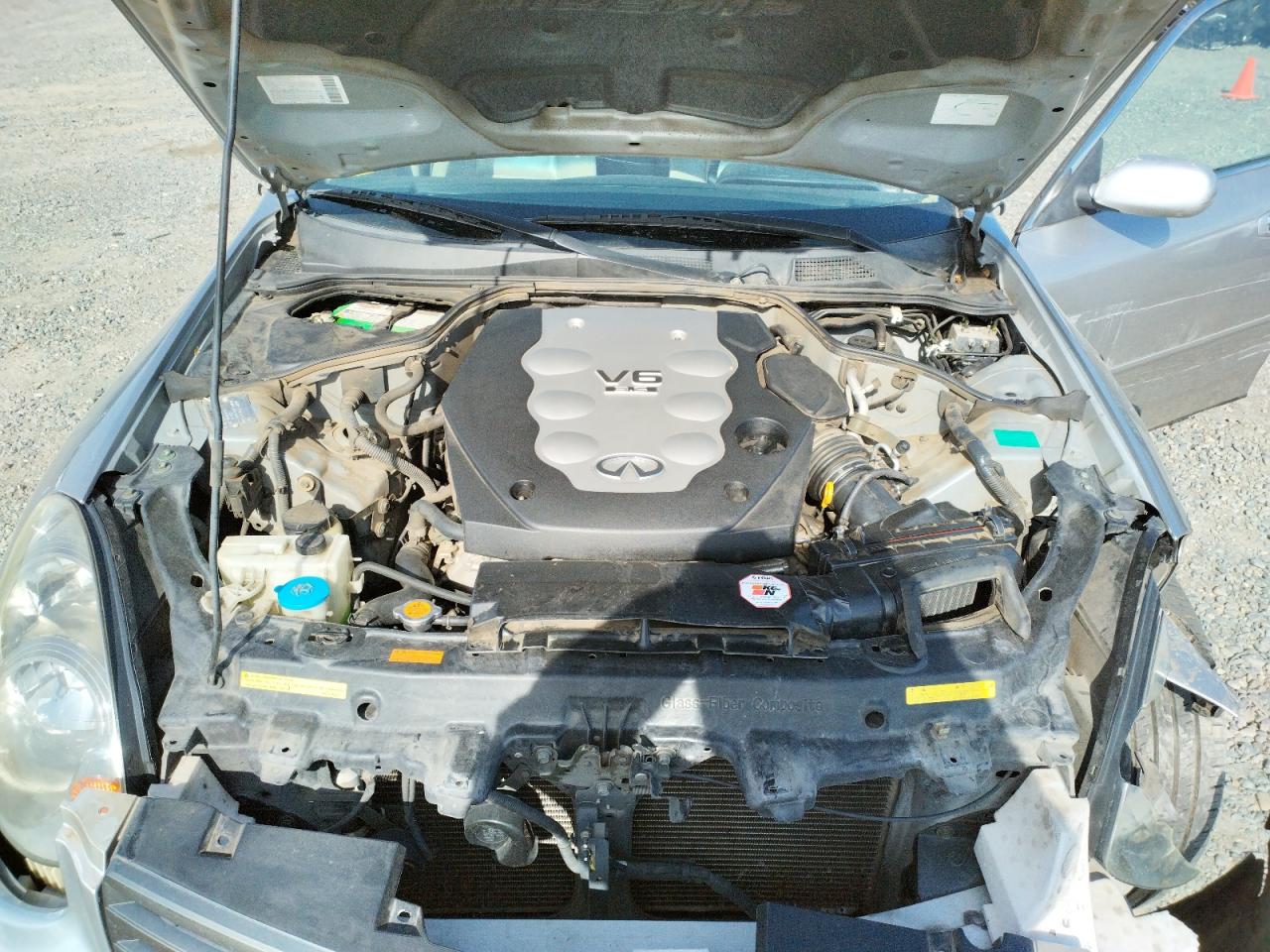 Photo 7 from auction – 2005 INFINITI G35 with VIN JNKCV51E15M222163