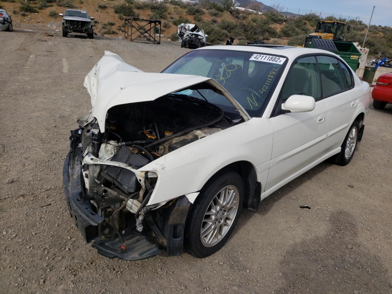 Photo 2 from auction – 2004 SUBARU LEGACY L S with VIN 4S3BE625147202719