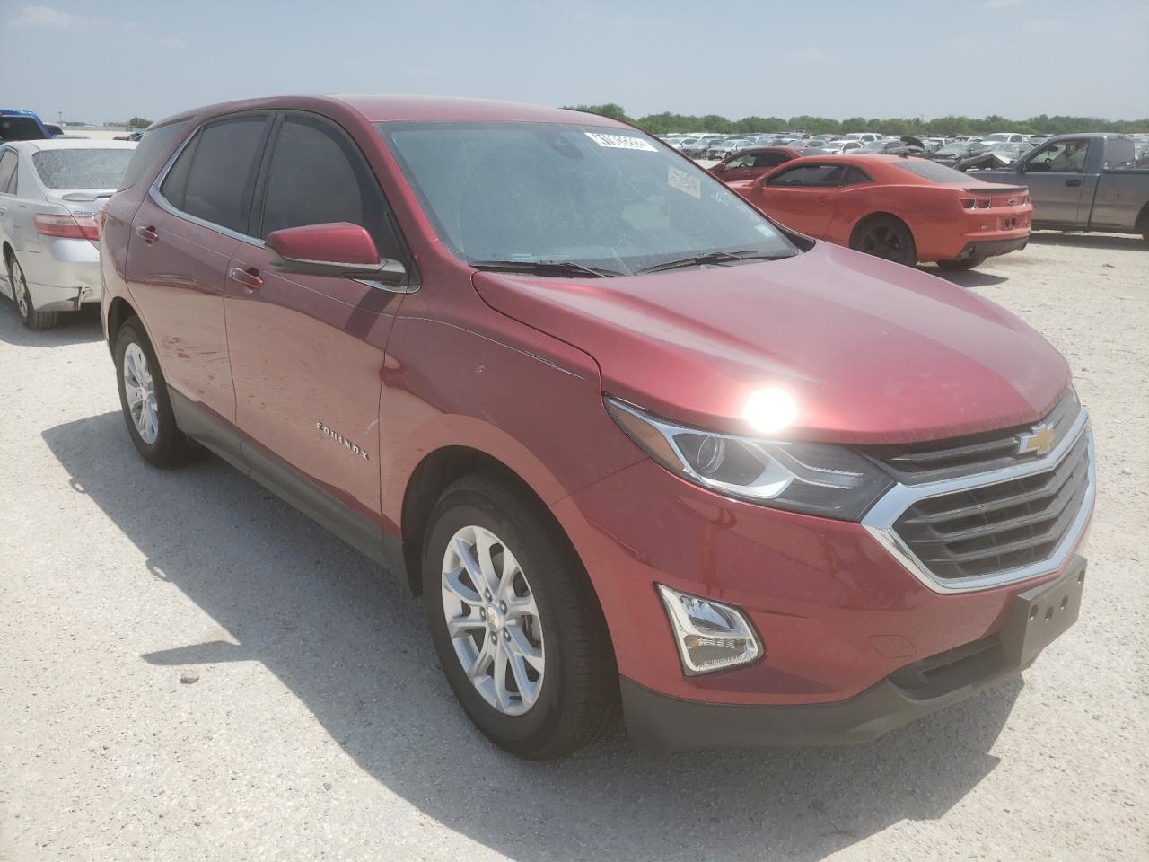 Photo 1 from auction – 2020 CHEVROLET EQUINOX LT with VIN 3GNAXKEV5LS634599
