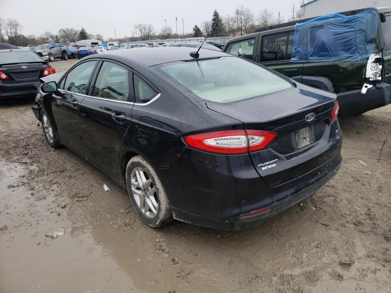 Photo 3 from auction – 2013 FORD FUSION SE with VIN 3FA6P0H77DR106903