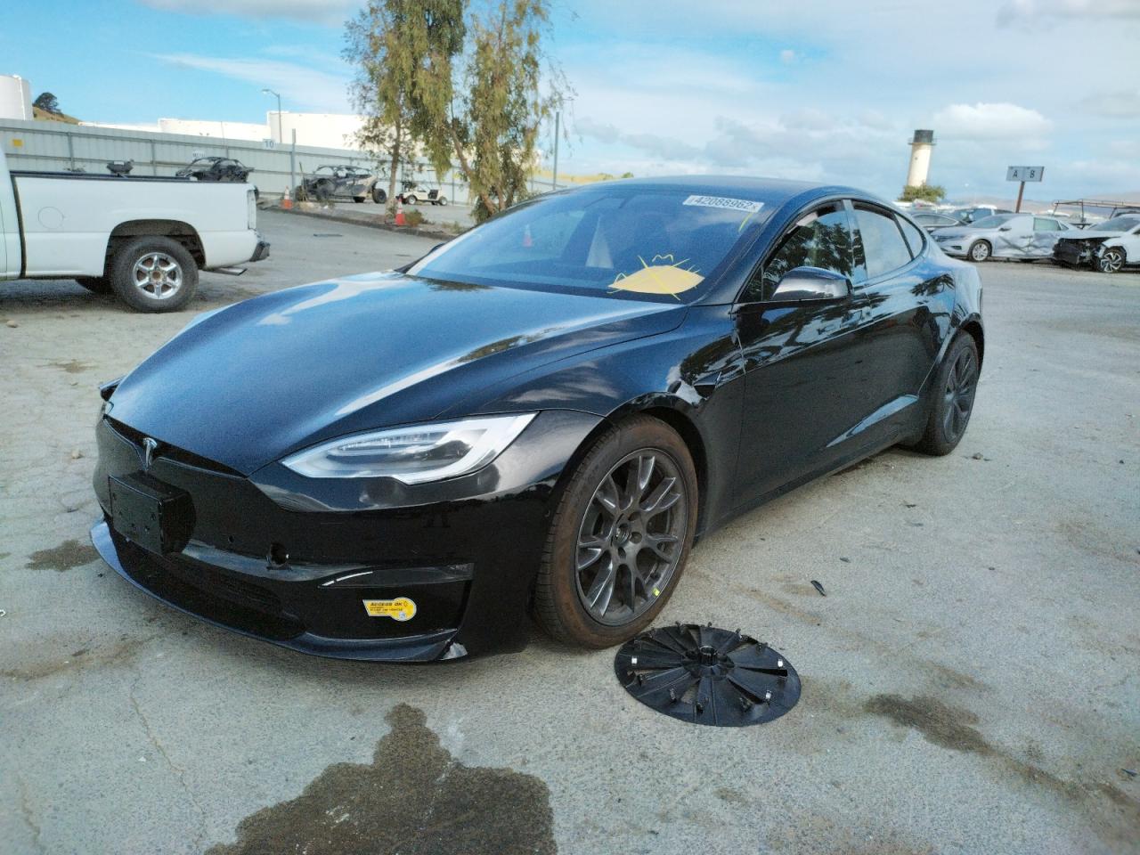 Photo 2 from auction – 2021 TESLA MODEL S with VIN 5YJSA1E59MF443674