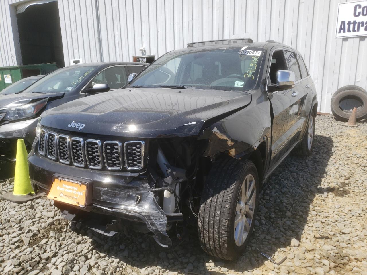 Photo 2 from auction – 2017 JEEP GRAND CHER with VIN 1C4RJFBG8HC901435
