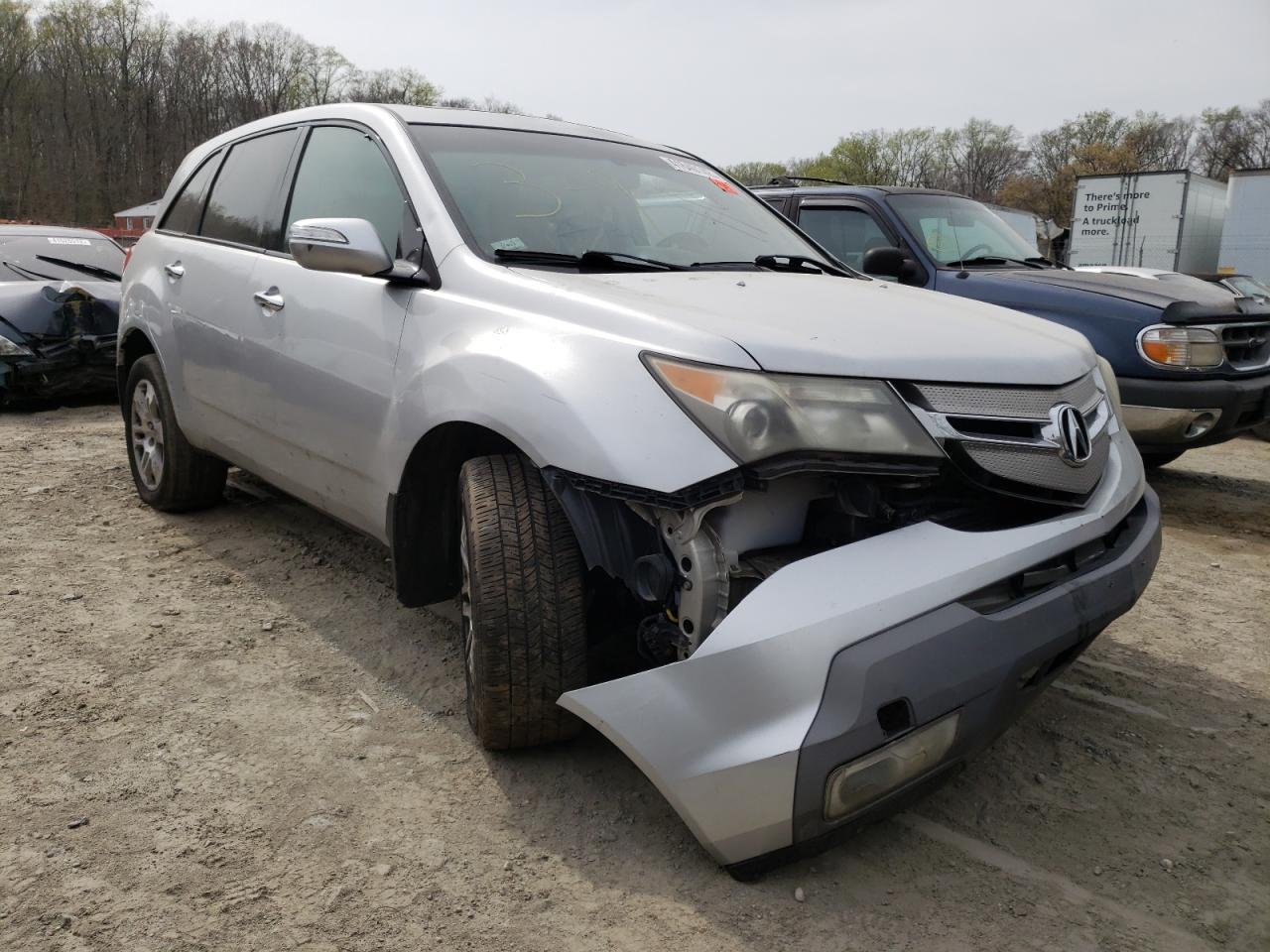 ACURA MDX TECHNO 2008 with VIN 2HNYD28348H510127 - Photo from auction