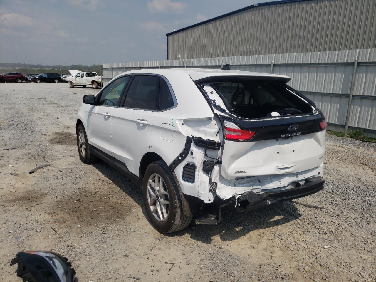 Photo 3 from auction – 2021 FORD EDGE SEL with VIN 2FMPK4J90MBA50488